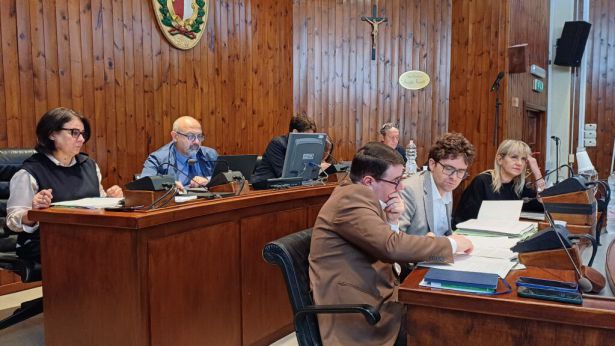 L'Assessore Della Gatta ed il Sindaco Menna