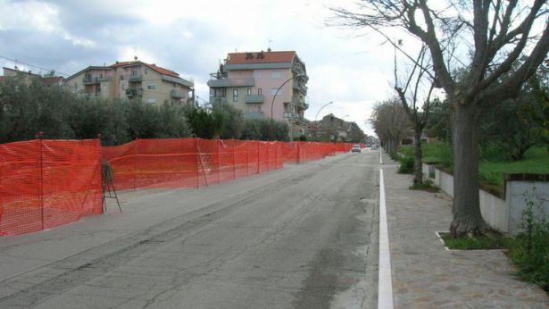 Vasto: la creazione dei nuovi parcheggi in via del Porto