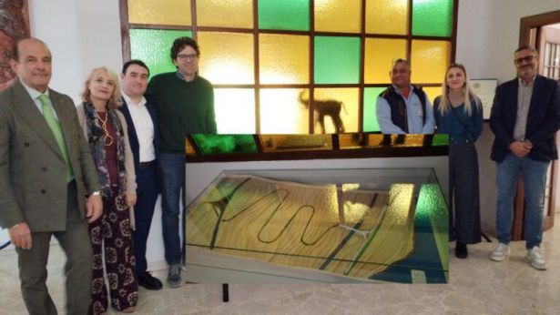 Vasto: presentazione del plastico del "Ponte delle farfalle"