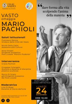 Mario Pachioli: locandina evento