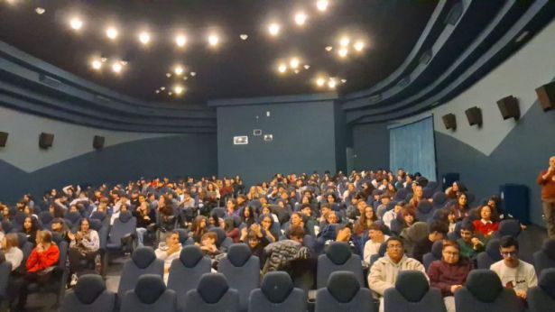 Gli studenti alla Città del Cinema