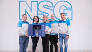 Pilkington: il ritiro del premio a Milano