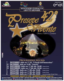 Montenero: locandina Natale