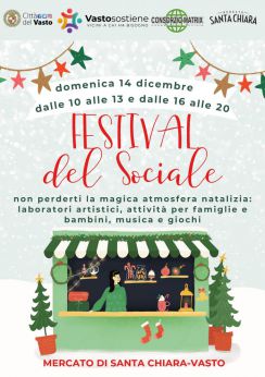 Locandina il Festival del Sociale