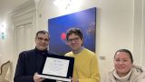 Marco Bellelli con Francesco Menna
