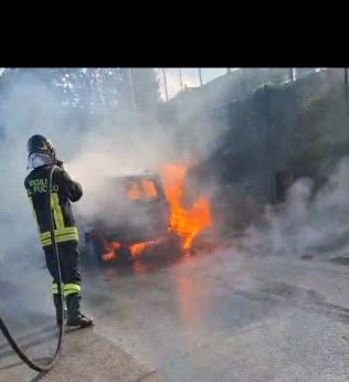 Cupello: l'intervento dei Vigili del Fuoco