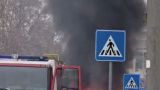 San Salvo: l'auto in fiamme