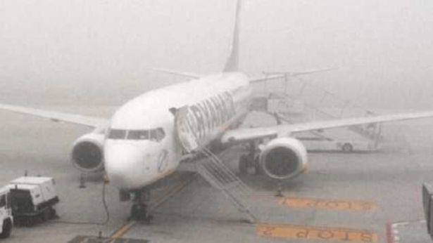 Pescara: la nebbia sulle piste del "Liberi"