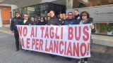 Lanciano: la protesta dei pendolari e della politica