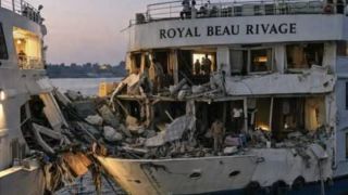 Una immagine del tragico incidente sul Nilo