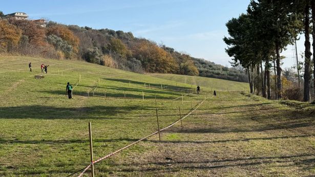 Vduta del percorso di Guardia Vomano