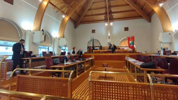 L'aula del Consiglio Regionale