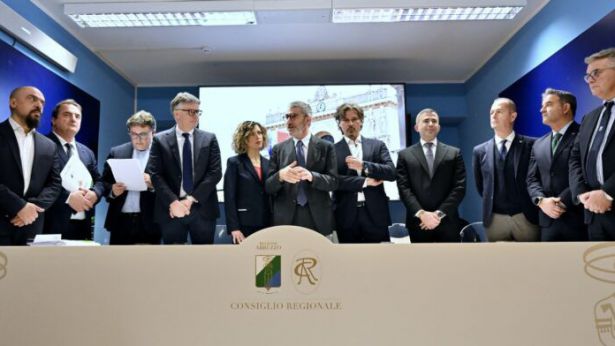 Gli esponenti di Patto per l'Abruzzo