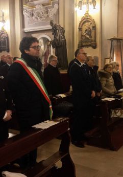 Il Sindaco Menna ed il Presidente dell'ANMI Di Donato