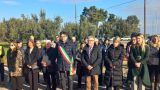 Cerimonia a Pagliarelli per i caduti della terra