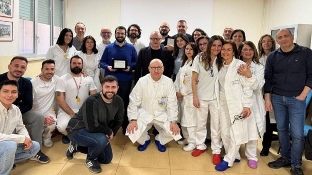 Lo staff della Radioterapia di Chieti