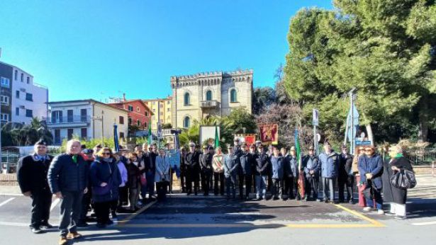 Giorno della memoria: cerimonia a Vasto Marina