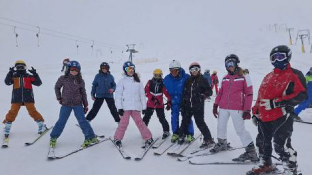 Gli studenti di San Salvo sulla neve della Maielletta