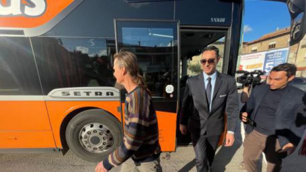 L'arrivo dei familiari a San Salvo