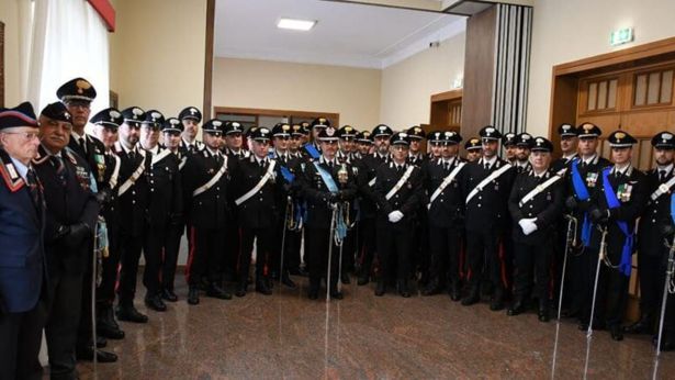 Chieti: il giuramento di 21 vicebrigadieri dei Carabinieri