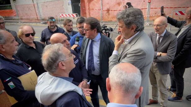 Chieti: sopralluogo nel quartiere Santa Maria