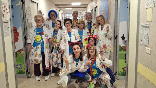 Gli animatori della Ricoclaun