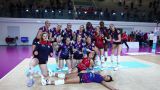 Le atlete della Tenaglia Abruzzo Altino Volley