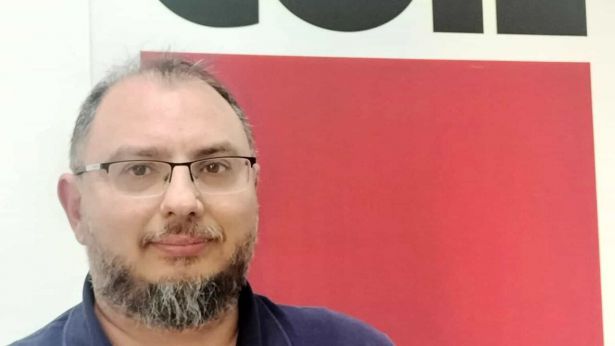 Guseppe Visco della CGIL di Chieti