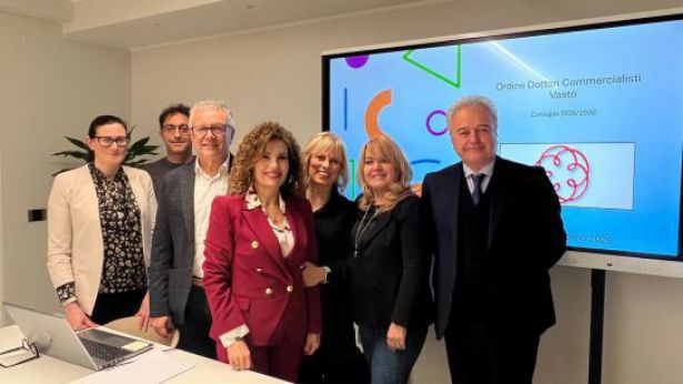 I componenti il nuovo Consiglio Consiglio dell’Ordine dei Dottori Commercialisti