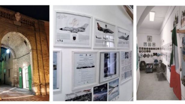 Vasto: alcuni scorci della sede dell'Aeronautica