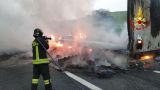 L'intervento dei Vigili del Fuoco