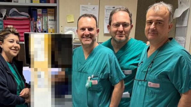 Il Dott.Massimo Di Marco con la sua equipe