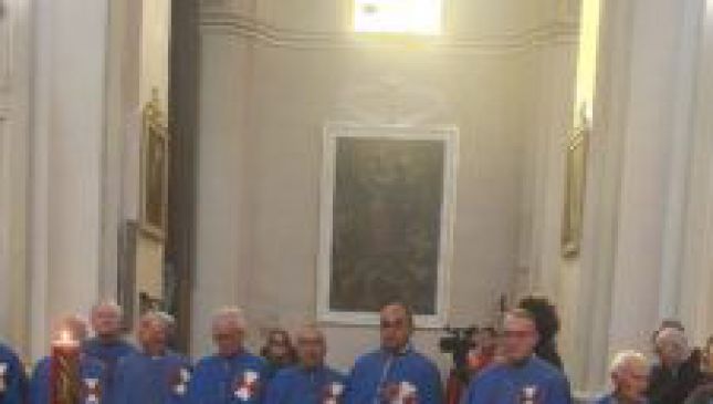 Funerale di Don Decio D'Angelo e Don Gino Smargiassi