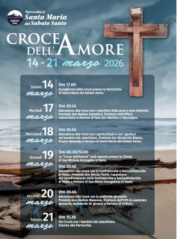 Locandina "La Croce dell'amore"