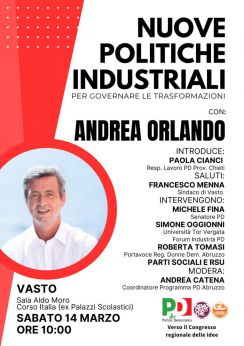 Locandina iniziativa del P.D.