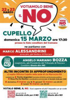 Locandina referendum