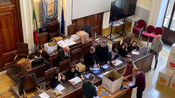 Provincia di Chieti: lo spoglio delle schede