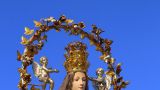 La statua della Madonna Incoronata