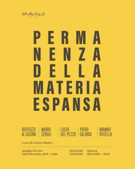 Locandina Mostra d'arte