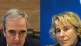 Maurizio Gasparri e Stefania Craxi