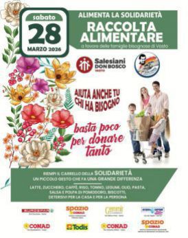 Locandina raccolta alimentare