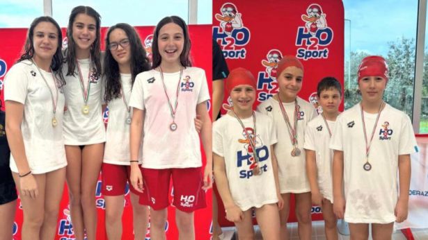 I giovani atleti vastesi della H20Sport