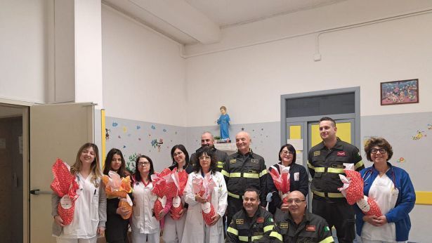 La consegna delle Uova Pasquali al "Renzetti" di Lanciano