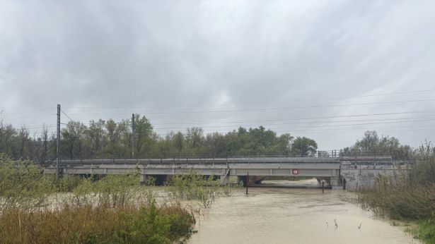 Montenero di Bisaccia: esondazione del Fiume Trigno