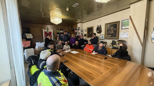 La conferenza stampa del Sindaco Ferrara