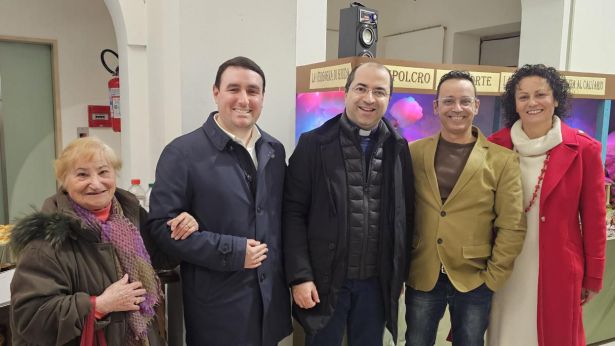 Inaugurazione del Presepe Pasquale