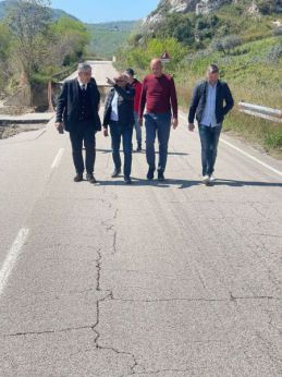 Sopralluogo dell'onorevole D'Alfonso nel Vastese