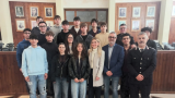 Vasto: gli studenti dell'Istituto Mattioli ricevuti in Municipio