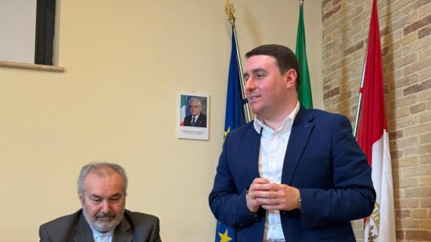 L'intervento dell'assessore alla Cultura Nicola Della Gatta