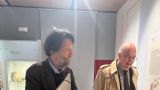 Massimo Cacciari con il prof. Catenacci